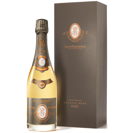 Louis Roederer Cristal Rose Vinotheque 2000 Champagne